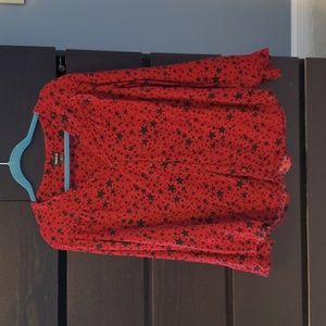 Long sleeve Torrid button up blouse